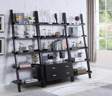 Load image into Gallery viewer, Colella 4-drawer Storage Bookcase Cappuccino