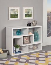 Load image into Gallery viewer, Velma Convertible TV Console and Bookcase White