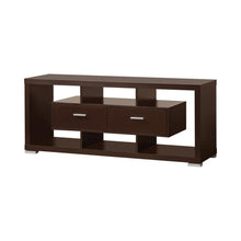 Load image into Gallery viewer, Casey 2-drawer Rectangular TV Console Cappuccino