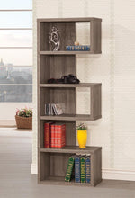 Load image into Gallery viewer, Joey 5-tier Bookcase Weathered Grey