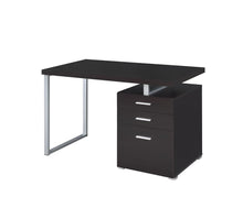 Load image into Gallery viewer, Brennan 3-drawer Office Desk Cappuccino