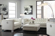 Load image into Gallery viewer, Chaviano Tufted Upholstered Sofa Pearl White