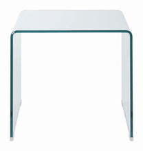 Load image into Gallery viewer, Ripley Square End Table Clear