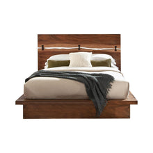 Load image into Gallery viewer, Winslow California King, E.King & Queen Bed Smokey Walnut and Coffee Bean