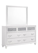 Load image into Gallery viewer, Barzini Rectangle Dresser Mirror White