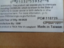 Load image into Gallery viewer, Ember 4-shelf Bookcase White High Gloss and Chrome