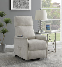 Load image into Gallery viewer, Herrera Power Lift Recliner with Wired Remote Beige