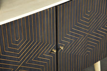 Load image into Gallery viewer, Ixora 2-door Accent Cabinet White Washed and Black