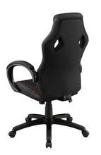 Load image into Gallery viewer, Carlos Arched Armrest Upholstered Office Chair Black