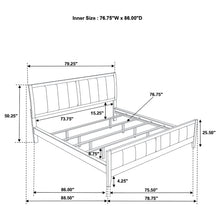 Load image into Gallery viewer, Wilkes Panel Bed