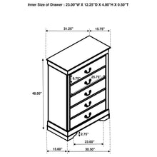 Load image into Gallery viewer, Louis Philippe Chest of Drawers