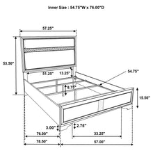 Load image into Gallery viewer, Miranda Panel Bed