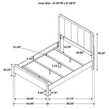 Load image into Gallery viewer, Amsbury Panel Bed
