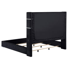 Load image into Gallery viewer, Tisdall Wingback Bed with Flame Visualizer