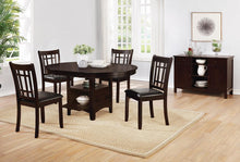 Load image into Gallery viewer, Lavon Padded Dining Side Chairs Espresso and Black (Set of 2)