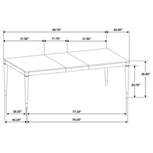 Load image into Gallery viewer, Reseda Extension Dining Table
