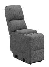 Load image into Gallery viewer, Bahrain Upholstered Console Charcoal image