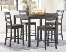 Load image into Gallery viewer, Bridson Counter Height Dining Table and Bar Stools (Set of 5)