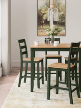 Load image into Gallery viewer, Gesthaven Counter Height Dining Table and 4 Barstools (Set of 5)