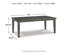 Load image into Gallery viewer, Hallanden Dining Extension Table