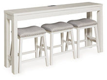 Load image into Gallery viewer, Robbinsdale Counter Height Dining Table and 3 Barstools Set