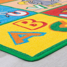 Load image into Gallery viewer, ABBEY Red & Multi 5' X 8' Area Rug