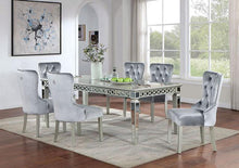 Load image into Gallery viewer, ADALIA Wingback Chair (2/CTN), Silver/Dark Gray