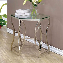Load image into Gallery viewer, ZOLA Chrome End Table