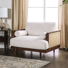 Load image into Gallery viewer, ALESUND Chair, Beige/Light Oak Natural & Brown
