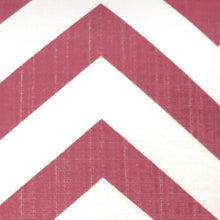 Load image into Gallery viewer, Zoe Red Chevron 18" X 18" Pillow, Red Chevron (2/CTN)
