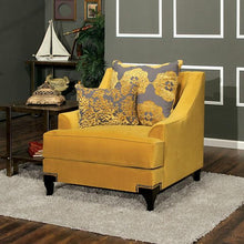 Load image into Gallery viewer, Wolver Gold/Gray Chair, Gold