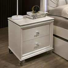 Load image into Gallery viewer, ALLIE Night Stand Beige & Rose Gold
