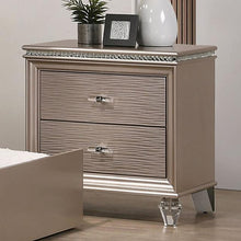 Load image into Gallery viewer, ALLIE Night Stand Beige & Rose Gold