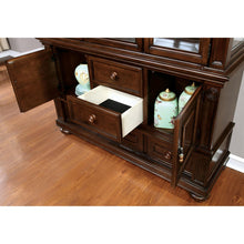 Load image into Gallery viewer, Alpena Brown Cherry Hutch & Buffet