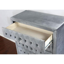 Load image into Gallery viewer, Alzir Bed Grey & Blue