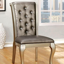 Load image into Gallery viewer, AMINA Champagne Side Chair (2/CTN)