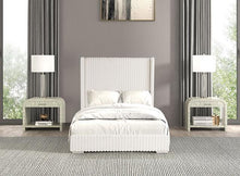 Load image into Gallery viewer, Cadwell E.King, Queen, & Full Bed White, Gray, & Black