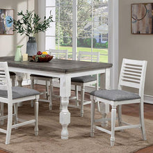 Load image into Gallery viewer, Calabria 7 Pc Counter Ht Table Set