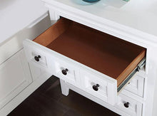 Load image into Gallery viewer, CASTILE Night Stand w/ USB, White
