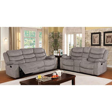 Load image into Gallery viewer, Castleford Light Gray Console Love Seat