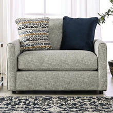 Load image into Gallery viewer, CHANCERY Chair & Half, Gray/Navy