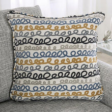 Load image into Gallery viewer, CHANCERY Chair & Half, Gray/Navy