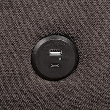 Load image into Gallery viewer, Aristide Futon Sofa Grey & Brown