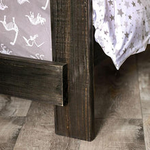 Load image into Gallery viewer, Arlette Twin/Twin Bunk Bed Brown, Black, Gray, & White