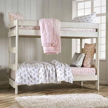 Load image into Gallery viewer, Arlette Twin/Twin Bunk Bed Brown, Black, Gray, & White