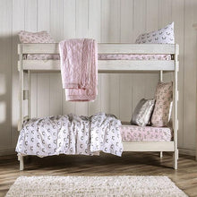 Load image into Gallery viewer, Arlette Twin/Twin Bunk Bed Brown, Black, Gray, & White