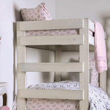 Load image into Gallery viewer, Arlette Twin/Twin Bunk Bed Brown, Black, Gray, & White