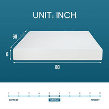 Load image into Gallery viewer, Artemisia 6" Memory Foam Mattress White