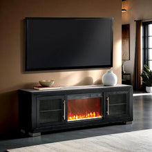 Load image into Gallery viewer, Ashbourne 72" TV Stand w/ Fire Place