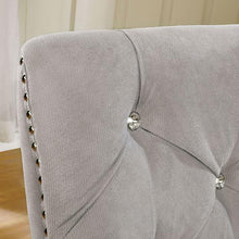 Load image into Gallery viewer, DIOCLES Silver/Light Gray Side Chair (2/CTN)